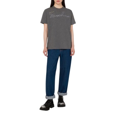 THE PRINTED ORGANIC COTTON JERSEY T-SHIRT